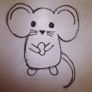 Drawing of a mouse