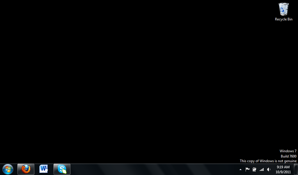 Memperbaiki This copy of Windows is not genuine Windows 7 Bajakan