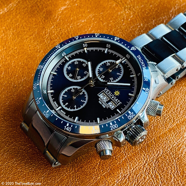 Vesuviate Automatic Chronograph blue