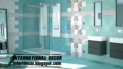 turquoise bathroom wall tiles, wall tiles