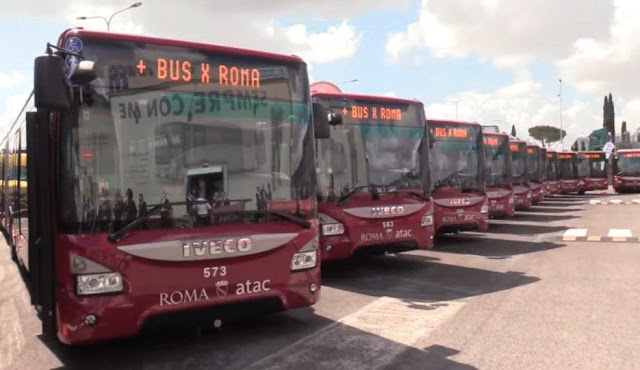 Atac: Presentati i nuovi bus snodati