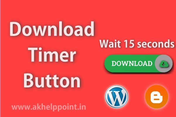 How to Add Countdown Timer on Download Button