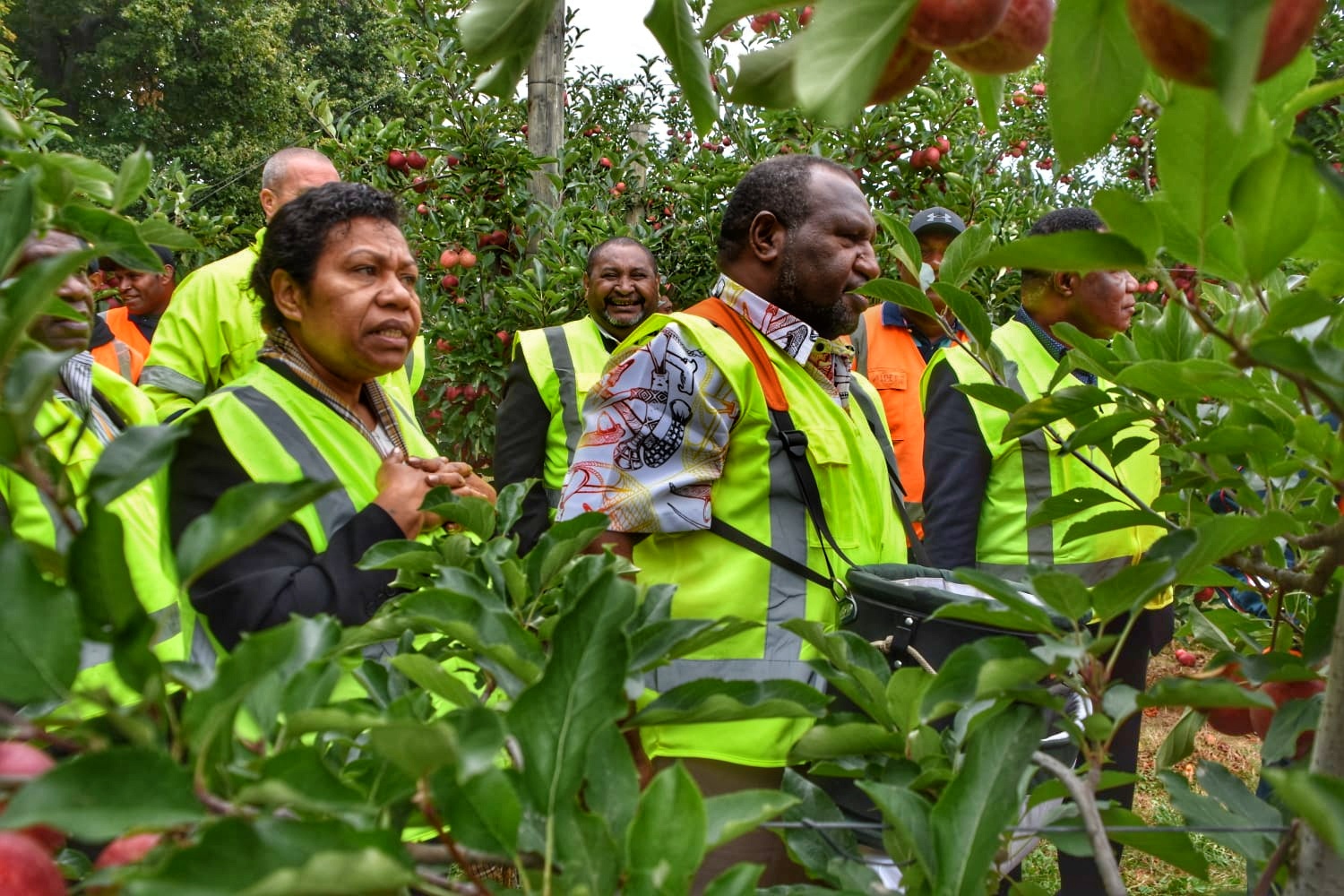 Malum Nalu PM Marape applauds PNG seasonal workers in New Zealand