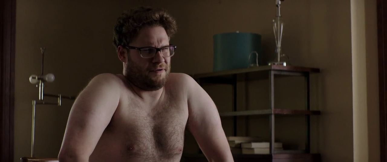 Seth Rogen nude in Bad Neighbours.