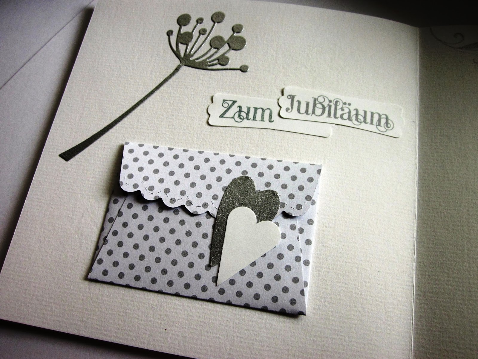 stampin with fanny: Karte zur Silberhochzeit
