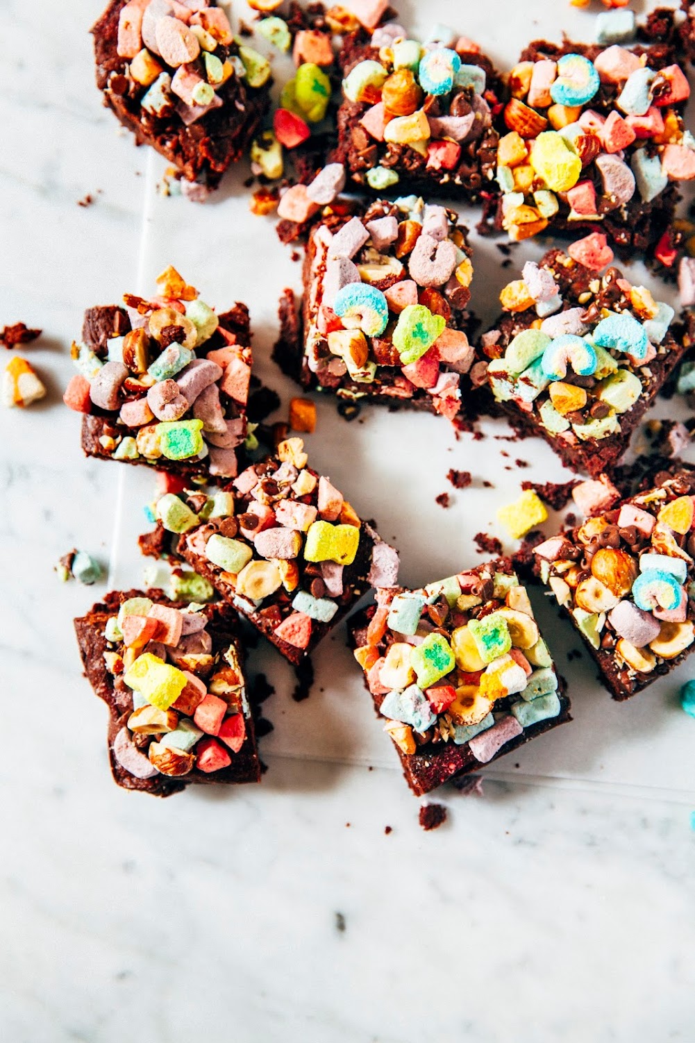 lucky charms guinness brownies