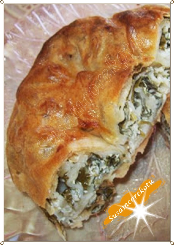 Susam Çörek Otu Denenmiş Tarifler EL AÇMASI ISPANAKLI BÖREK