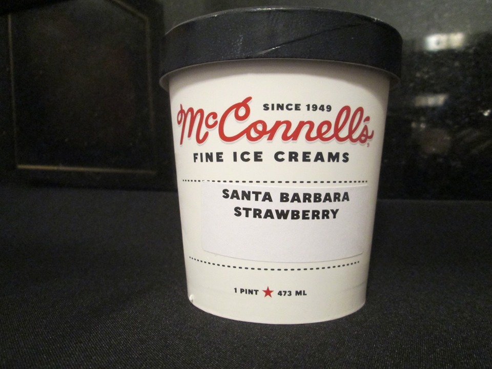 David's Ice Cream Reviews McConnell's Santa Barbara Strawberry