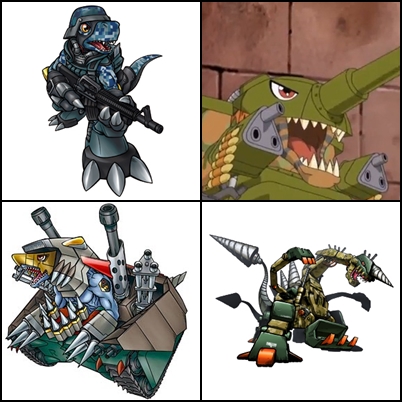 Commandramon Line Breakdramon ~ MEU×DIGIMON