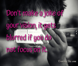 CravingBiz CravingBiz Motivational Quote on Vision