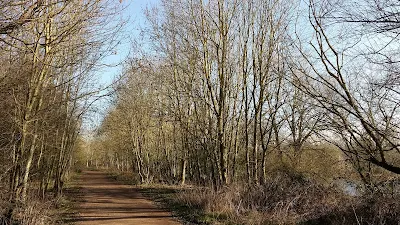 Former Northampton to Peterborough railway trackbed