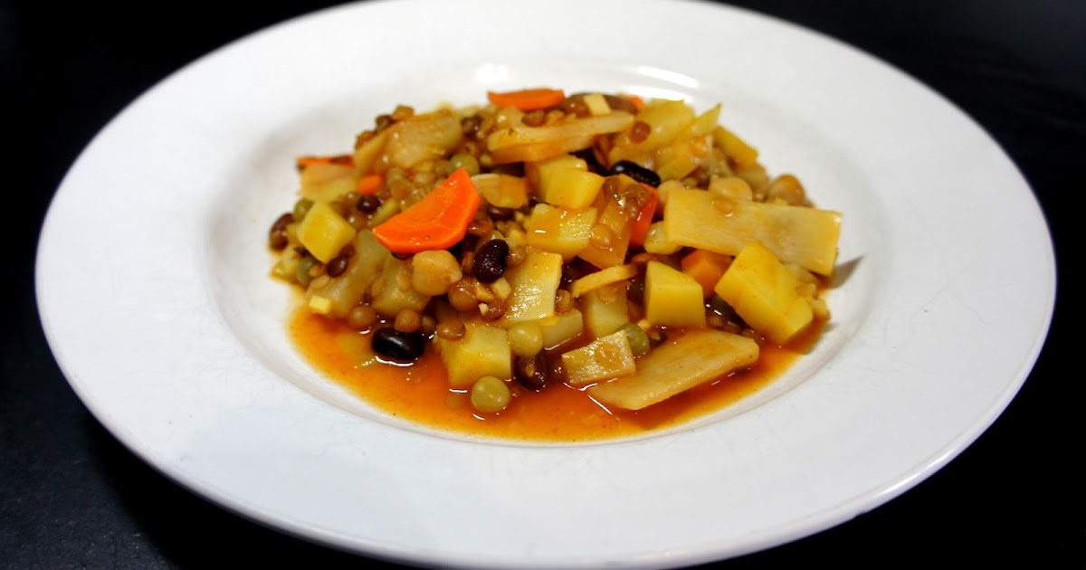 Kochglueck: süß-saure Hülsenfrüchte asiatisch