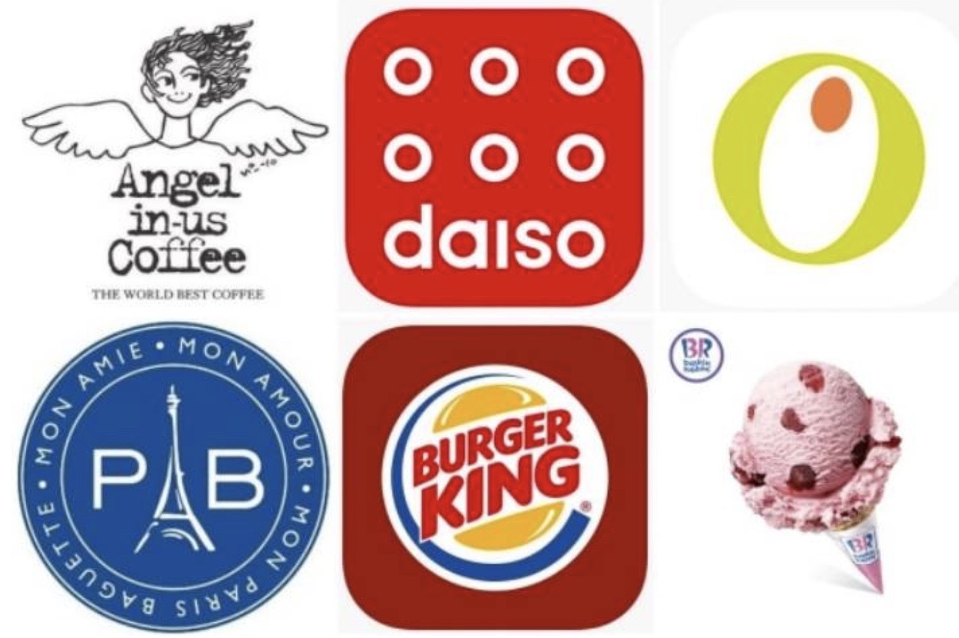 Which group of shops would you choose to have near your home? KPOP