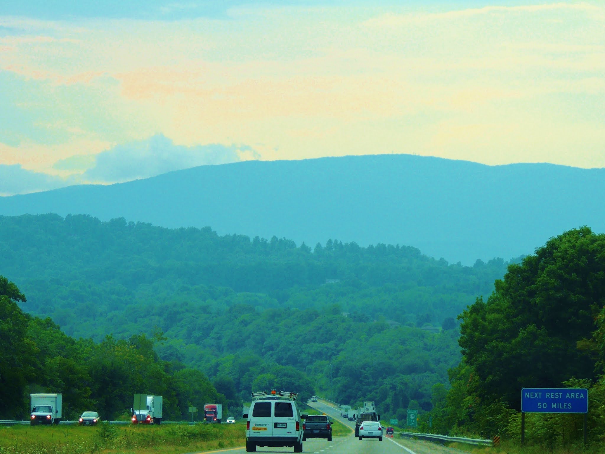 Let Your Light Shine Afton Mountain Rockslide