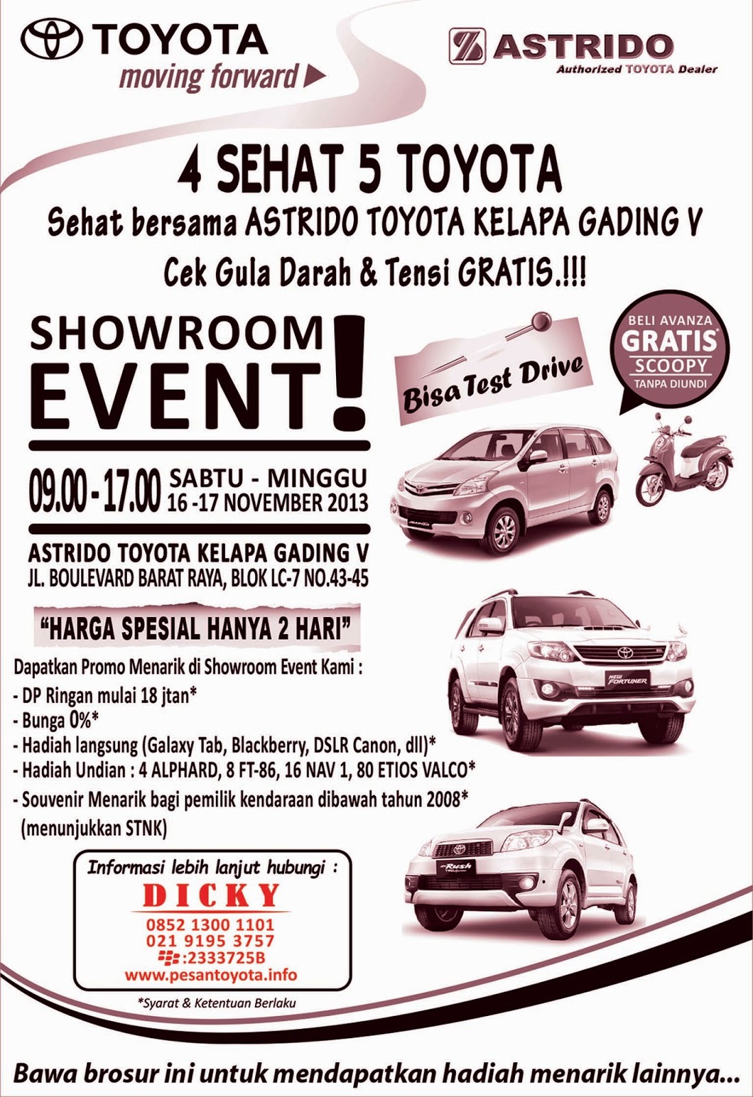 4 SEHAT 5 TOYOTA PESAN TOYOTA