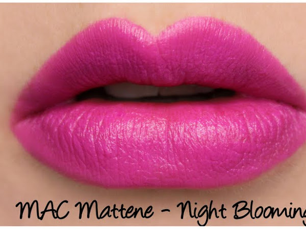 MAC MONDAY | Taste Temptation - Nocturnal Instincts, Night Blooming and Seductive Intent Mattenes Swatches & Review