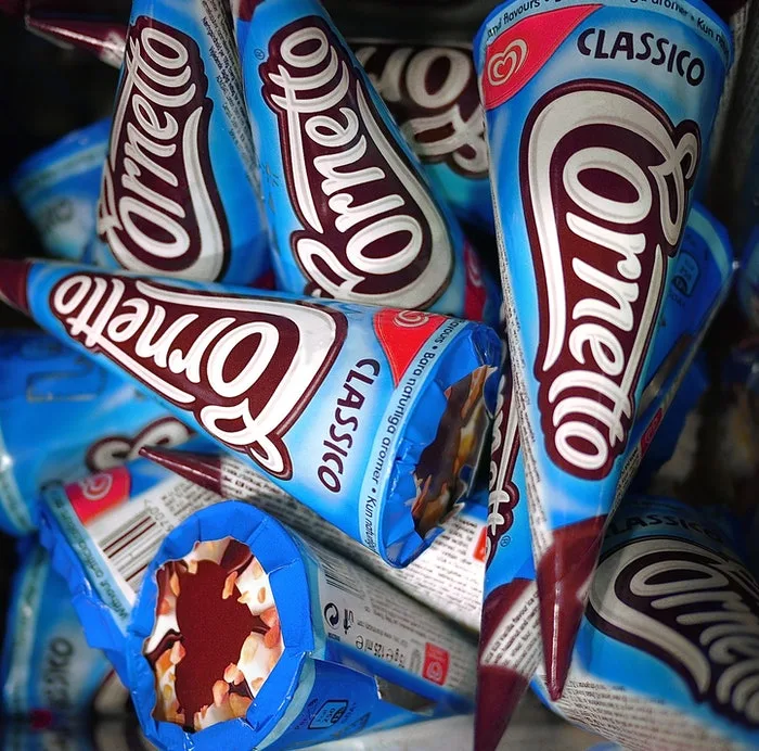 Produk Unilever Cornetto