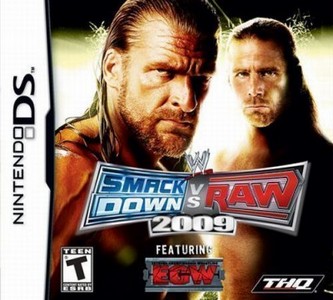 WWE SmackDown vs Raw 2009 featuring ECW Rom WWE SmackDown vs Raw 2009 featuring ECW NDS