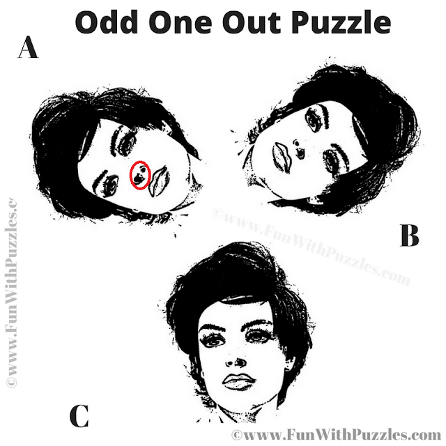 Find the Odd One Out in This Face Puzzle: Mind-Tease Answer