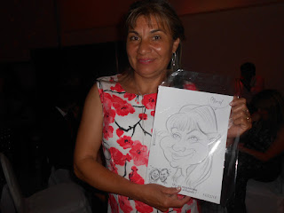 caricatura souvenir casamientos eventos