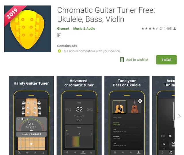 Top 10 Best Free Guitar Tuner Apps for Android Phone | Guitar Tuner Apps Download