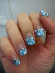 nail bottles dreams hand right left