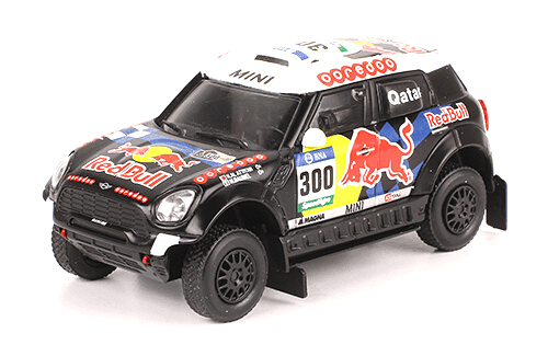 coleccion dakar 2 las ultimas noticias chile, coleccion dakar 1:43, mini all4 racing 1:43 nasser al attiyah