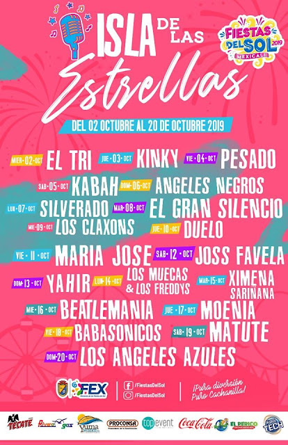 isla de las estrellas fiestas del sol 2019