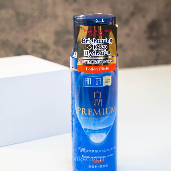 Review Hada Labo Shirojyun Premium Whitening Lotion Rich Newest
