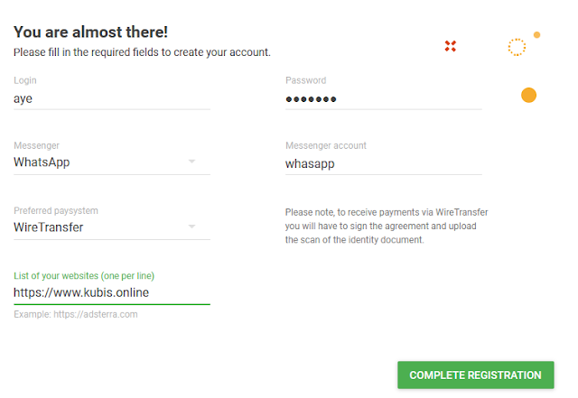 Cara Mudah Daftar Adsterra 100% Diterima Sebagai Alternative Adsense