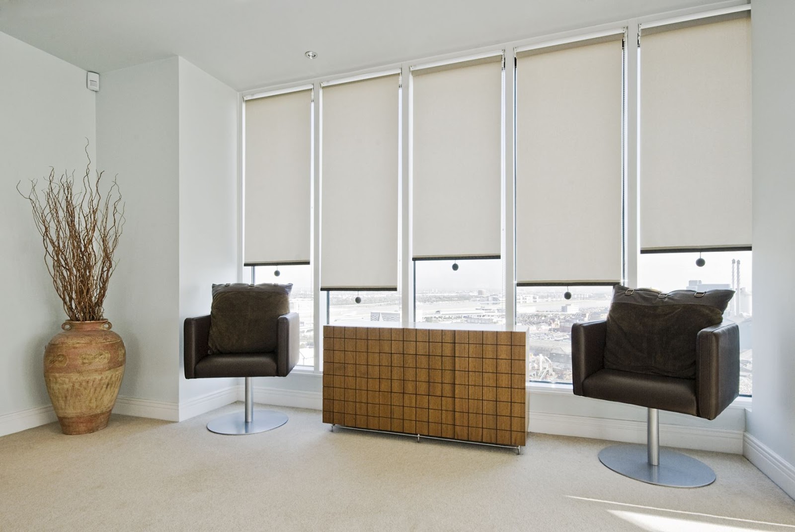 Online Curtains In India Ways to choose right roller blind color for