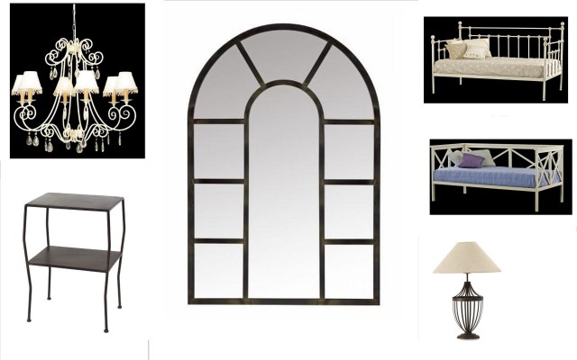 Estil Pedralbes: Decoración en hierro forjado