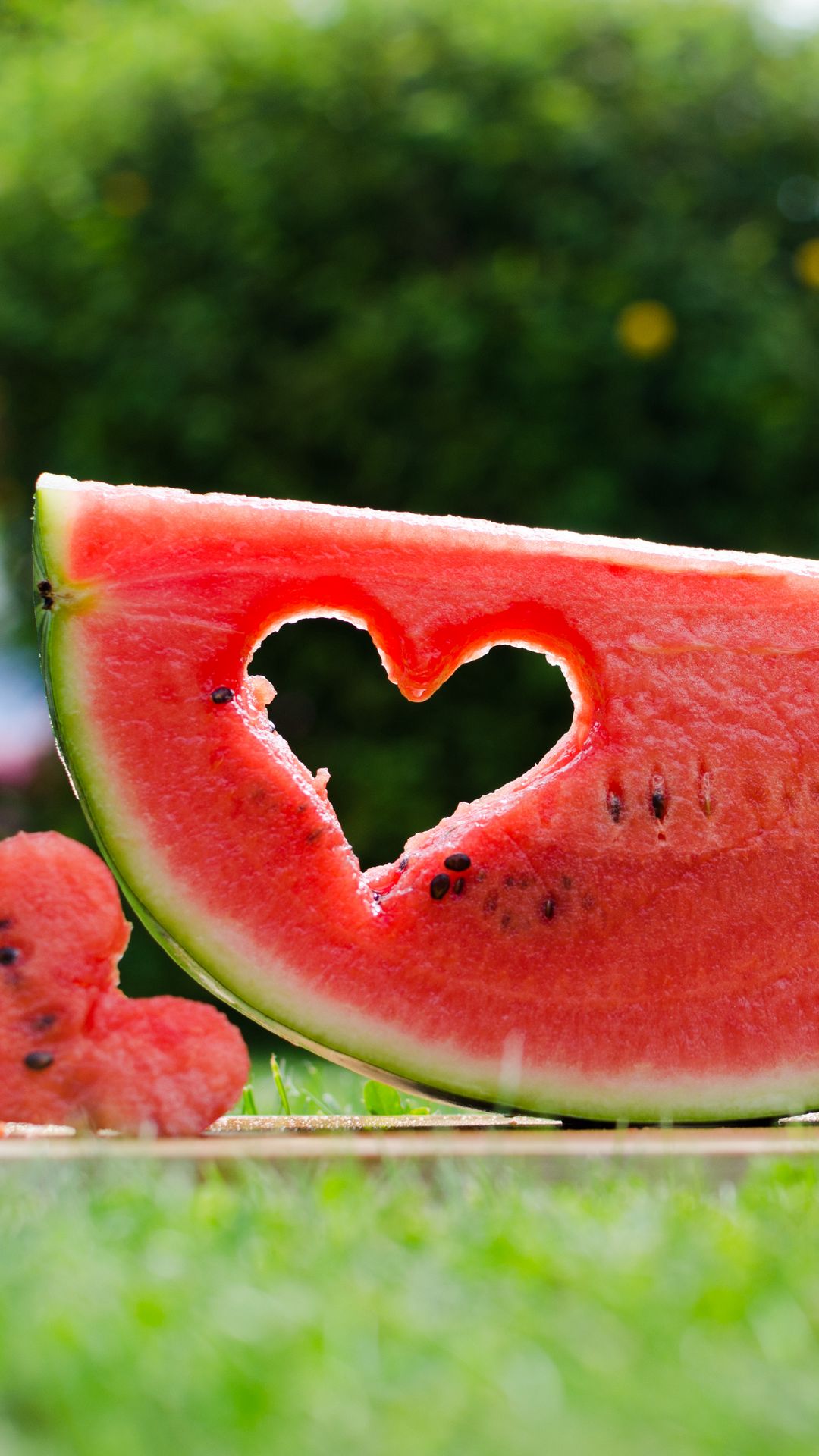 Watermelon, Fruit, Love, Heart