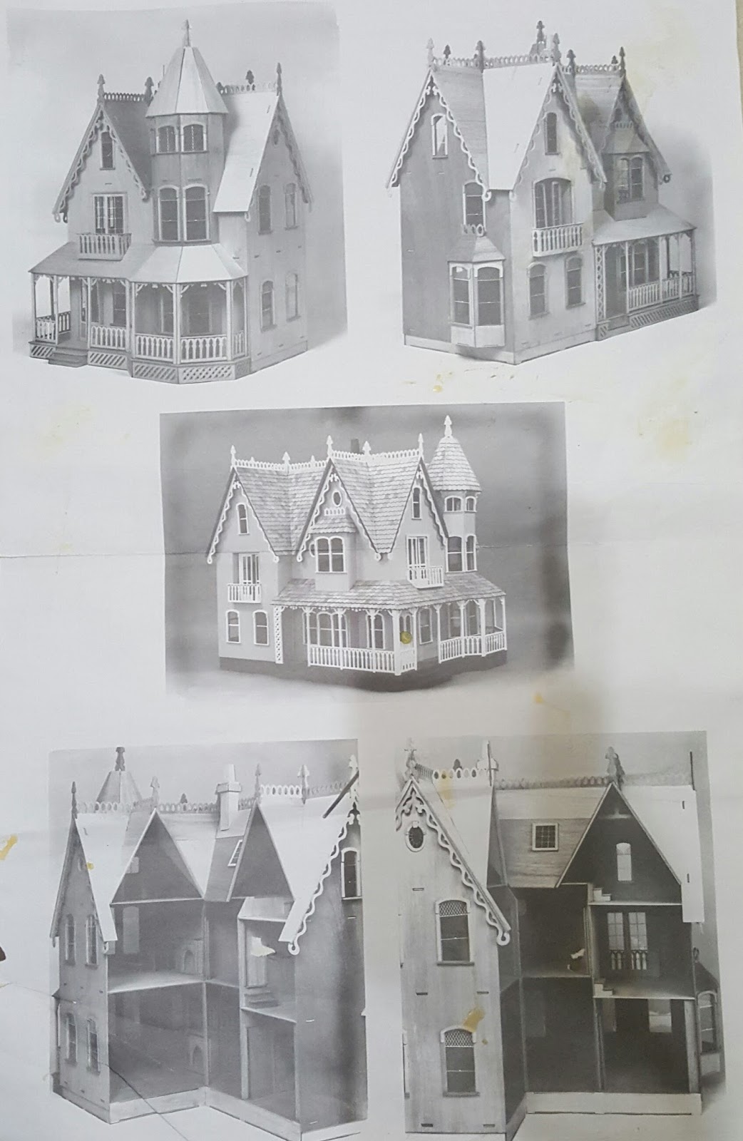 The Garfield Blog The Garfield Dollhouse Kit Assembly Instructions