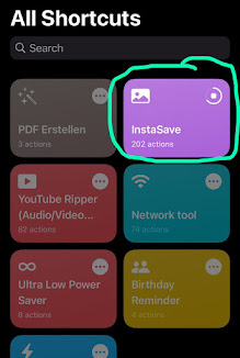 Download Instagram Post And Videos In Your Iphone Using Shortcut With In 5 Seconds Emtechpedia Tech Website Tech Tricks How To