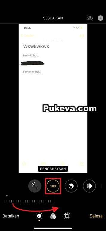 Melihat Tulisan Pada Gambar Yang Tertutup Coretan Di Iphone Dan Android Pukeva