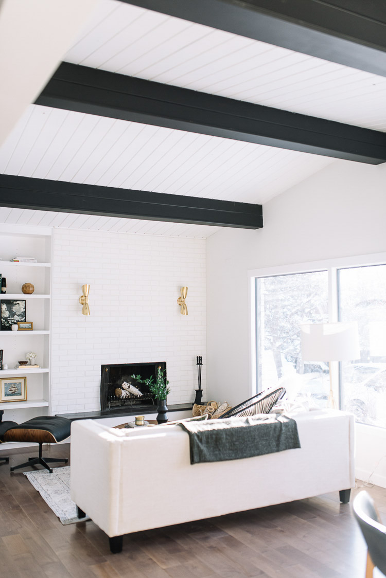 Before and After A Dated House a Fresh MidCentury Modern Home