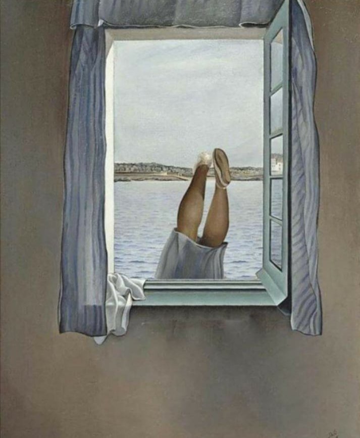 ESTAMOS EN 3º Y NOS VAMOS A DIVERTIR. MUCHACHA EN LA VENTANA