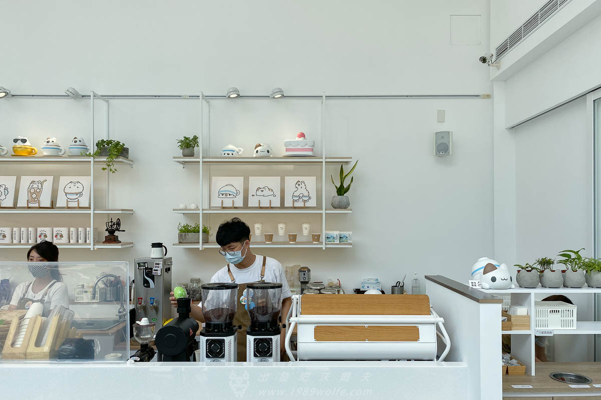 奶泡貓咖啡 台中最療癒可愛的咖啡館