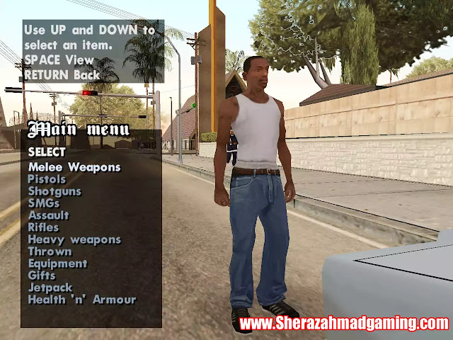 GTA San Andreas Weapon Spawner Mod Download