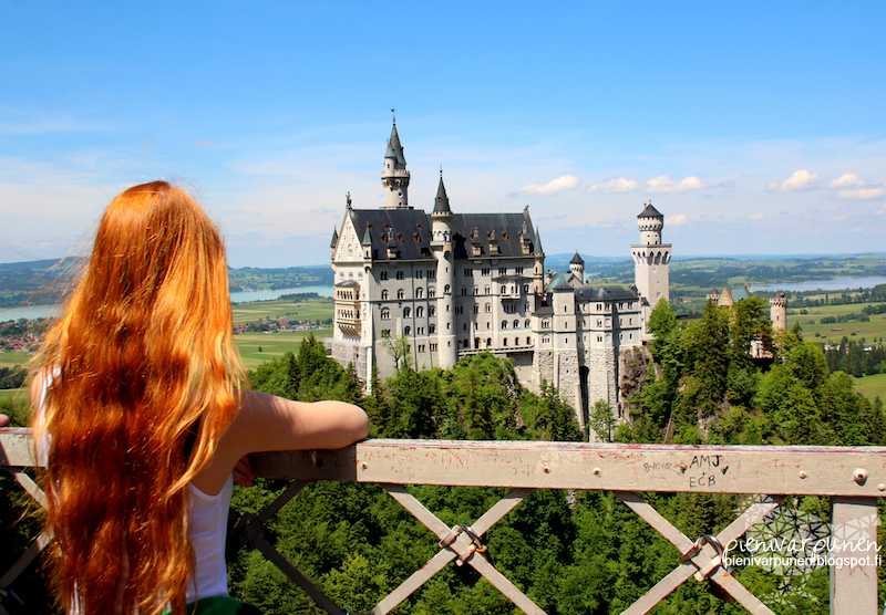 interrail-saksa-füssen-neuschwanstein-linna