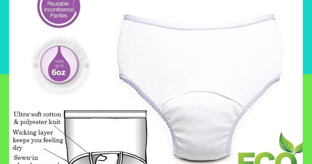 Know The Best Aid For Incontinences With The Seamless Reusable Panties