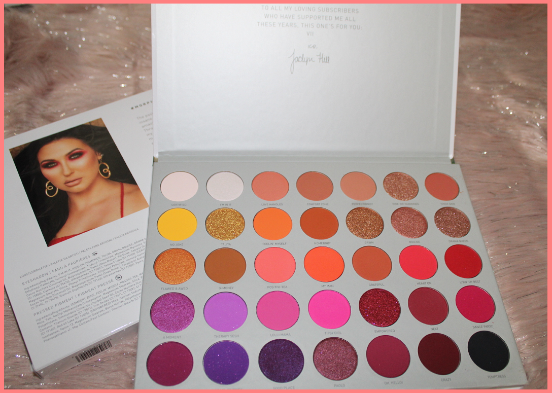 the creation of beauty is art. first look using the jaclyn hill volume two morphe eyeshadow palette