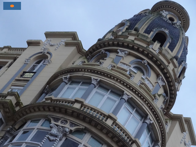 Casa Cortés, en la plaza de Galicia de A Coruña