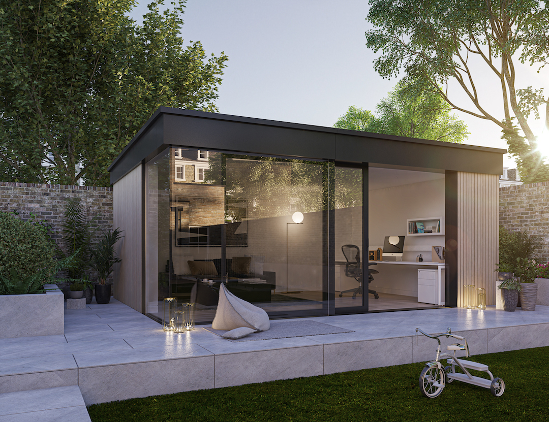 Shedworking Glass garden office