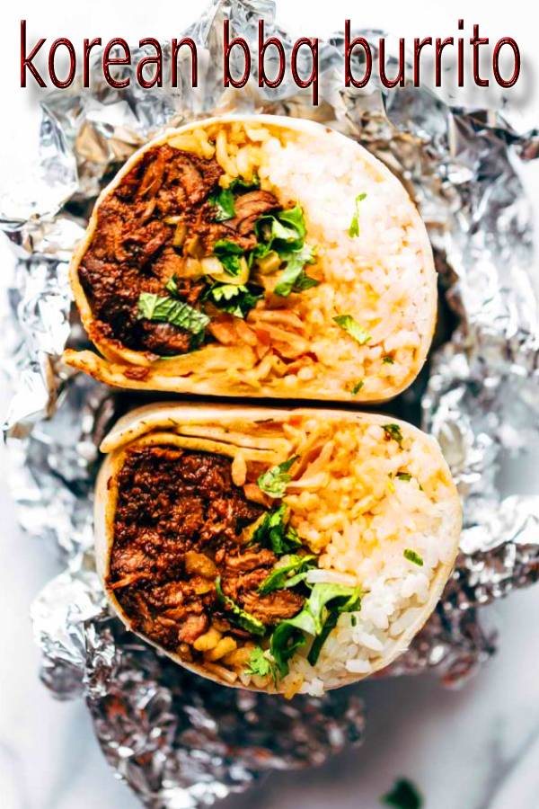 korean bbq burrito Masakan Ibu