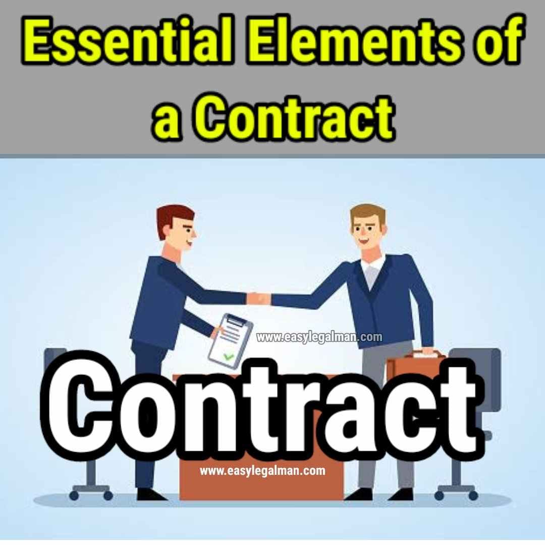 10 Essential Elements Of A Valid Contract EASY LEGAL MAN