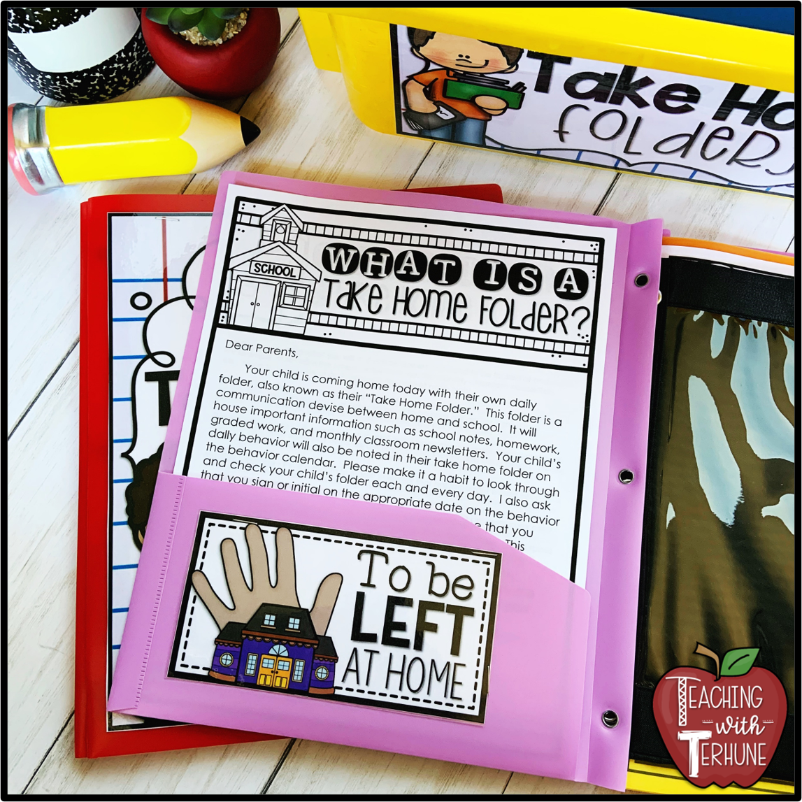 Teaching With Terhune Daily Take Home Folders Teaching With Terhune Daily Take Home Folders