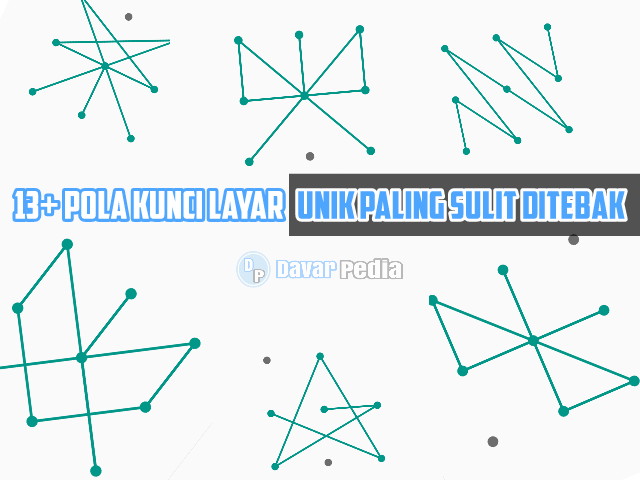 13 Pola Kunci Layar Unik Paling Sulit Ditebak Yang Bisa Kalian Gunakan
