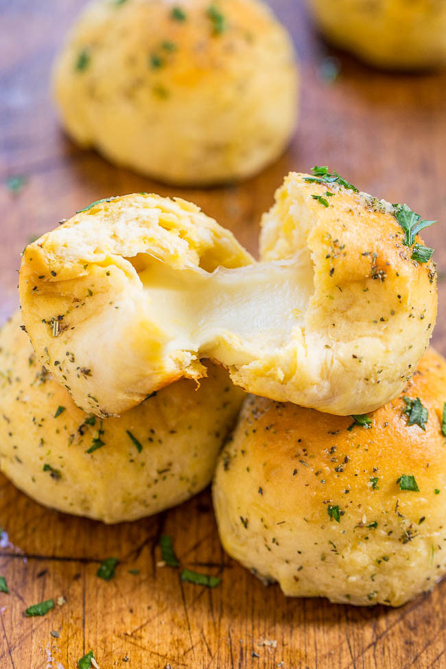 garlic parmesan cheese bombs delicious